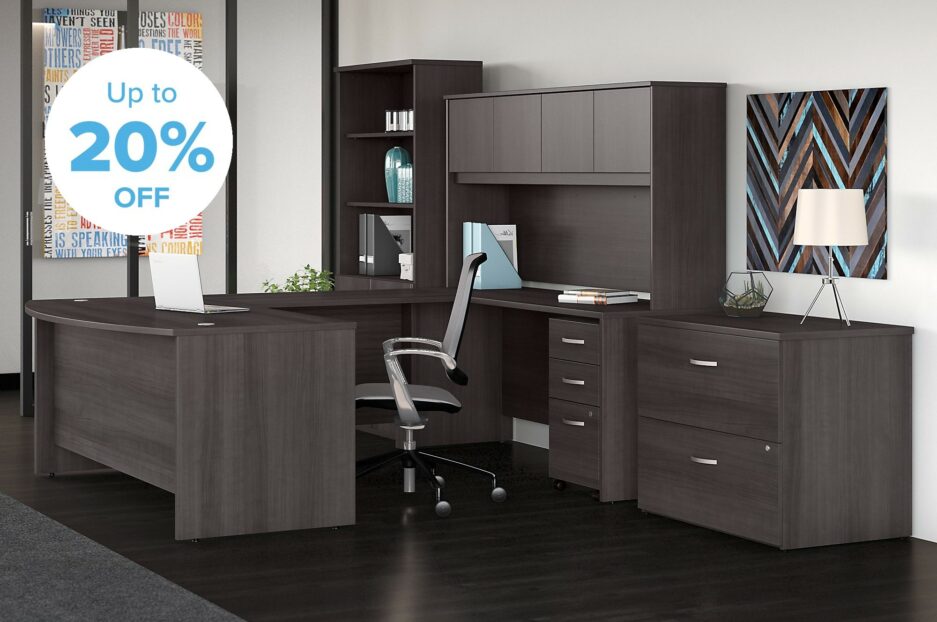 complete office furniture desk set promo